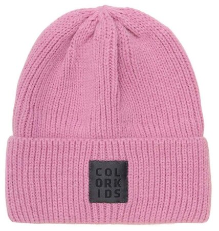 Detská čiapka Color Kids Beanie Wool Lilac Chiffon