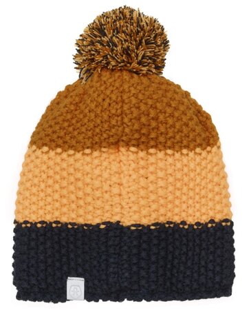 Detská čiapka Color Kids Hat Colorblock Orange Pop Detská čiapka Color Kids Hat Colorblock Orange Pop