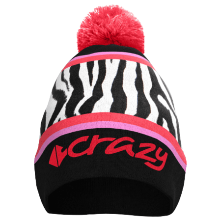 Čiapka Crazy Idea Cap Visual Black Zebra Čiapka Crazy Idea Cap Visual Black Zebra