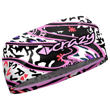 Čelenka Crazy Idea Band Double Zebra Mix