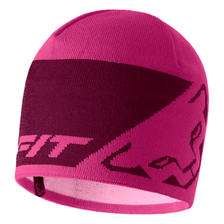 Zimná čiapka Dynafit Leopard Logo Beanie Flamingo