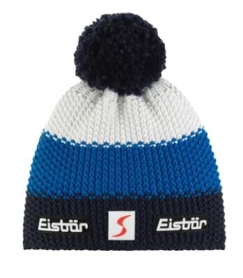 Čiapka Eisbär Star Pompon MU SP kKds Tmavá modrá/Modrá/Biela Čiapka Eisbär Star Pompon MU SP kKds Tmavá modrá/Modrá/Biela
