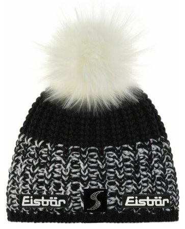 Zimná čiapka Eisbär Focus Lux Crystal MÜ Čierna/Biela