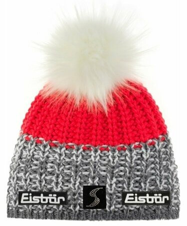 Zimná čiapka Eisbär Focus Lux Crystal MÜ Šedá/Ružová/Biela