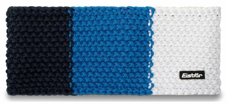 Čelenka Eisbär Jamies Flag Čierna/Modrá/Biela