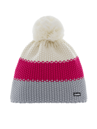 Zimná čiapka Eisbär Star Pompon Kids Pink-Grey