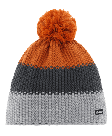 Čiapka Eisbär Star Pompon MU RL Sivá/Tmavá Sivá/Oranžová Čiapka Eisbär Star Pompon MU RL Sivá/Tmavá Sivá/Oranžová