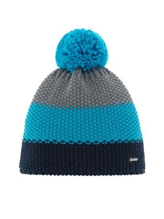 Zimná čiapka Eisbär Star Pompon MÜ Blue/Grey