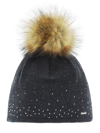 Zimná čiapka Eisbär Tiana Lux Crystal Grafiteffekt-Schwarz/Real Zimná čiapka Eisbär Tiana Lux Crystal Grafiteffekt-Schwarz/Real