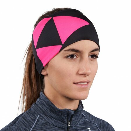 Čelenka Fischer Oberstdorf Black/Neonpink