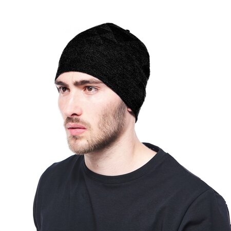 Zimná čiapka Fischer Triangle Beanie Black D