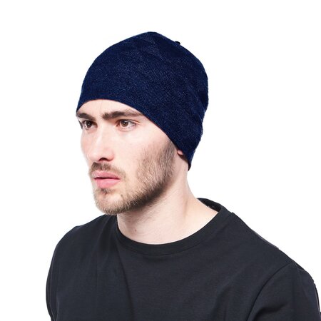 Zimná čiapka Fischer Triangle Beanie Dark Navy