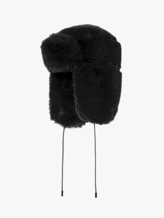 Čiapka Goldbergh Cher Fluffy Aviator Hat Black