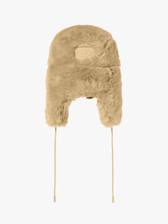 Čiapka Goldbergh Cher Fluffy Aviator Hat Caramello