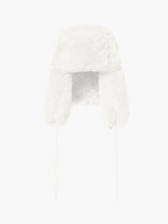 Čiapka Goldbergh Cher Fluffy Aviator Hat Cream