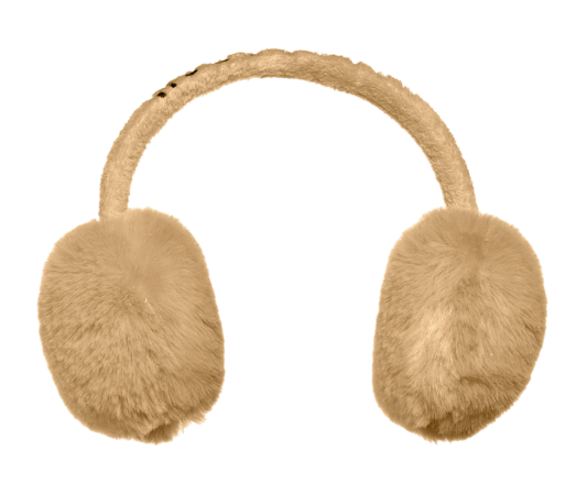 Chrániče úší Goldbergh Fluffy Ear Warmers Caramello