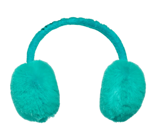Chrániče úší Goldbergh Fluffy Ear Warmers Ice Green