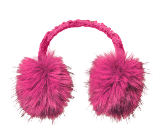 Chrániče úší Goldbergh Fluffy Ear Warmers Italian Rose