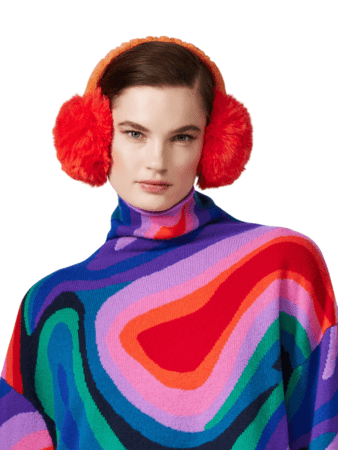 Chrániče úší Goldbergh Fluffy Ear Warmers Orange Chrániče úší Goldbergh Fluffy Ear Warmers Orange