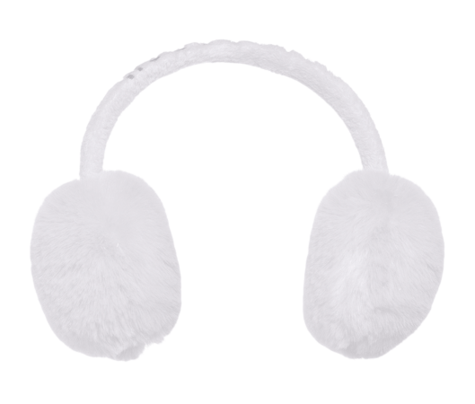 Chrániče úší Goldbergh Fluffy Ear Warmers White