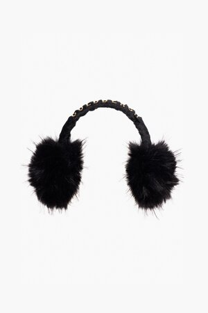 Chrániče uší Goldbergh Fluffy Earwarmers Black