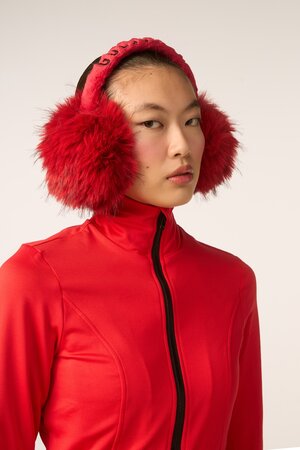 Chrániče uší Goldbergh Fluffy Earwarmers Flame