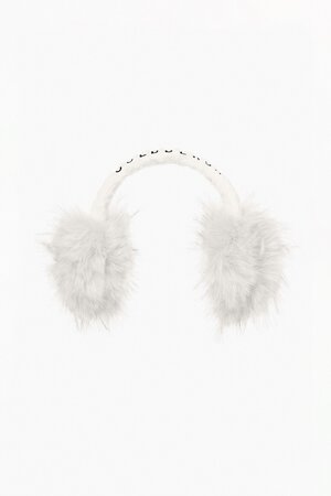 Chrániče uší Goldbergh Fluffy Earwarmers Snow White
