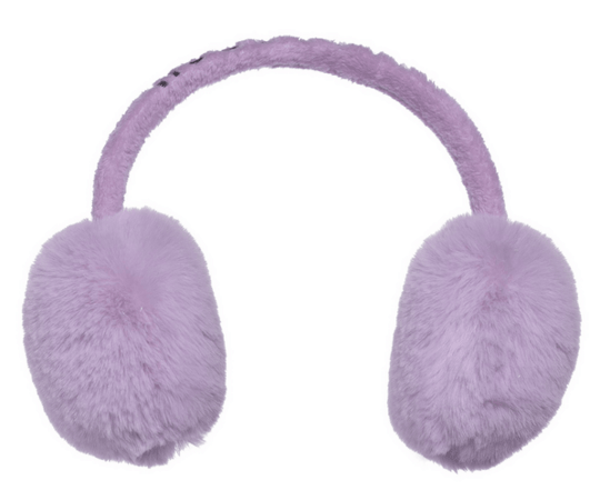 Chrániče úší Goldbergh Fluffy Earwarmers Faux Fur Lilac