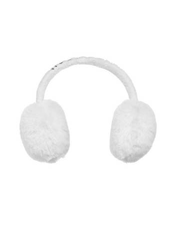Chrániče úší Goldbergh Fluffy Earwarmers Faux Fur white