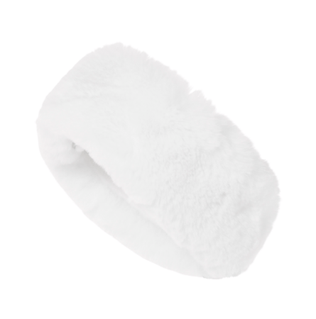 Čelenka Goldbergh Froid Fluffy Headband White