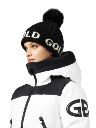 Čiapka Goldbergh Hodd Beanie Black/White 24/25 Čiapka Goldbergh Hodd Beanie Black/White 24/25