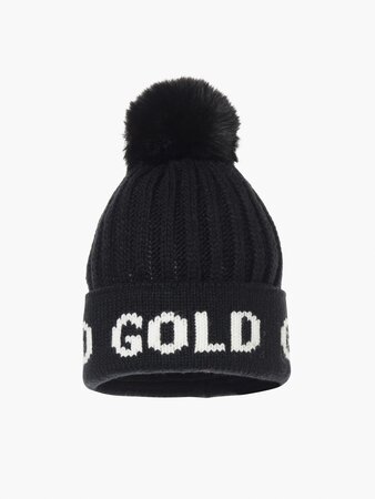 Čiapka Goldbergh Hodd Beanie Black/White