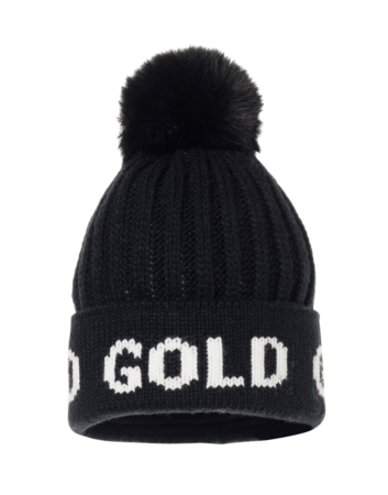 Čiapka Goldbergh Hodd Beanie Black/White