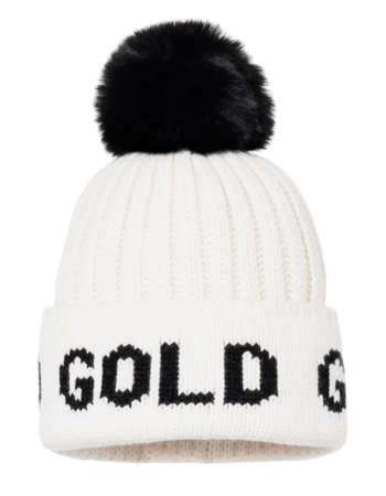 Čiapka Goldbergh Hodd Beanie Cream/Black