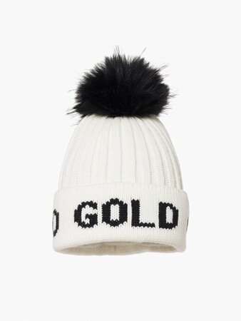 Čiapka Goldbergh Hodd Beanie White/Black