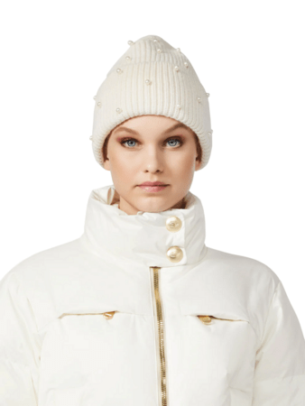 Čiapka Goldbergh Hope Beanie Cream