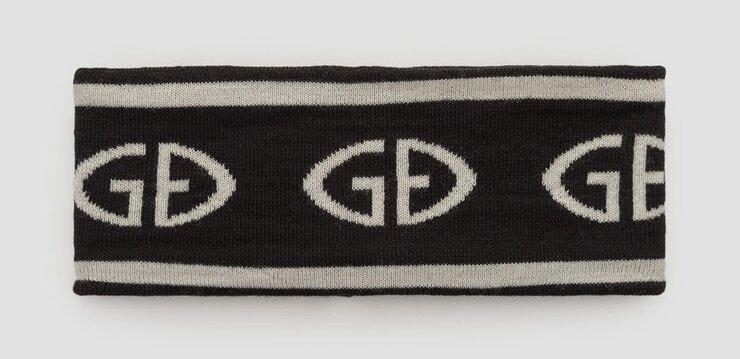 Čelenka Goldbergh Tiara Headband Black/Cream