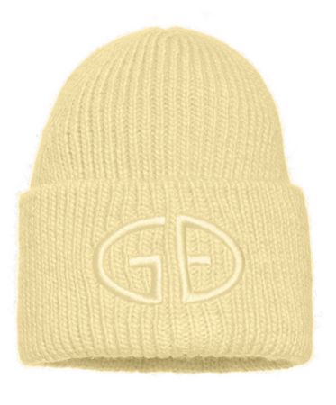 Čiapka Goldbergh Valerie Beanie Pastel Yellow Čiapka Goldbergh Valerie Beanie Pastel Yellow