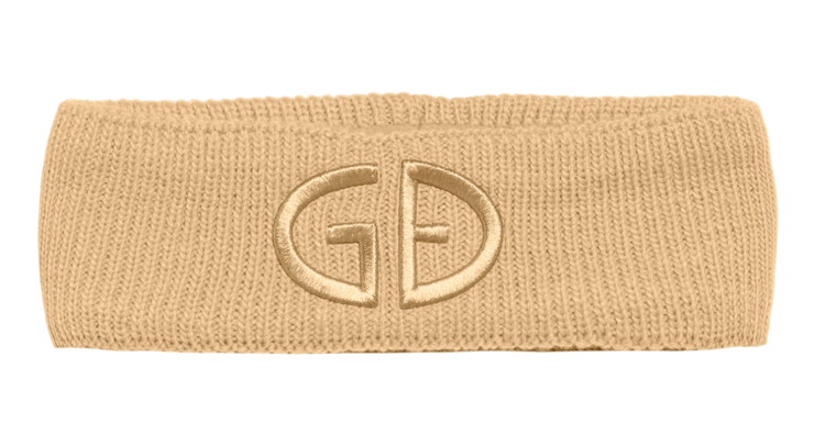 Čelenka Goldbergh Warmth Headband Caramello