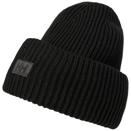 Čiapka Helly Hansen Rib Beanie Black Čiapka Helly Hansen Rib Beanie Black
