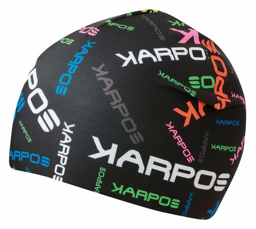 Čiapka Karpos Alagna Race Čierna/Multikolor