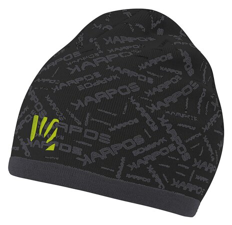 Čiapka Karpos Fologer Čierna/Tmavosivá