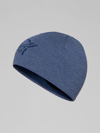 Čiapka Norrona /29 light merinoUll logo Beanie Vintage Indigo Melange