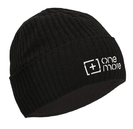 Čiapka One more Beanie Black/Black/White Čiapka One more Beanie Black/Black/White