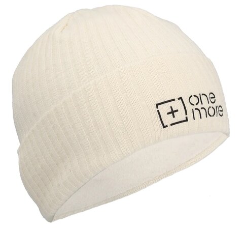 Čiapka One more Beanie White/White/Black Čiapka One more Beanie White/White/Black