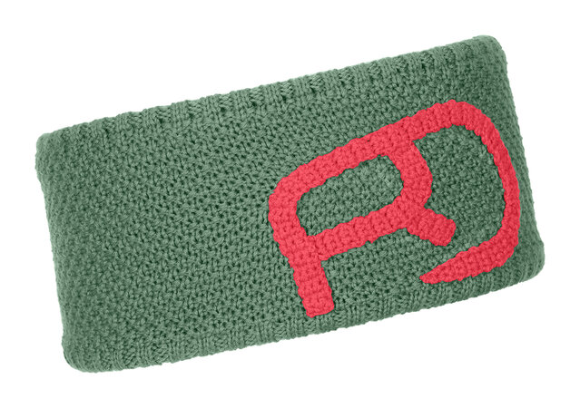 Čelenka Ortovox W's Headband Rock'n'Wool Green Isar