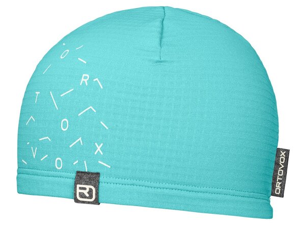 Čiapka Ortovox Fleece Light Grid Ice Waterfall