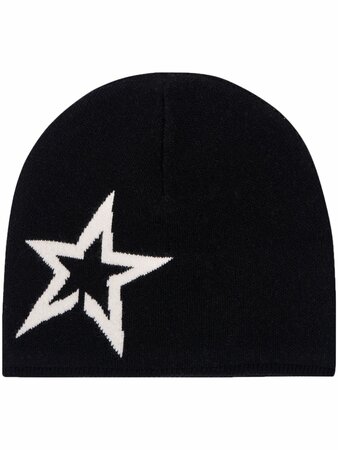 Čiapka Perfect Moment Logo Star Merino Wool Beanie Black