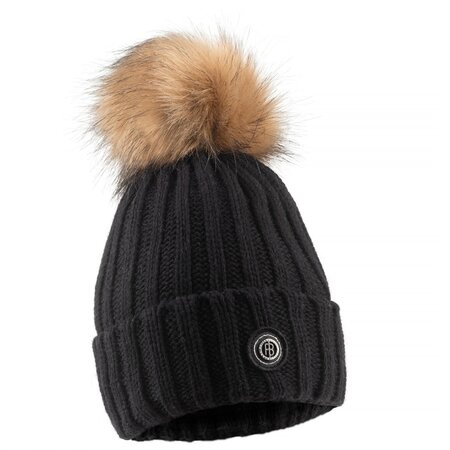 Zimná čiapka Poivre Blanc Beanie With Pompom Black