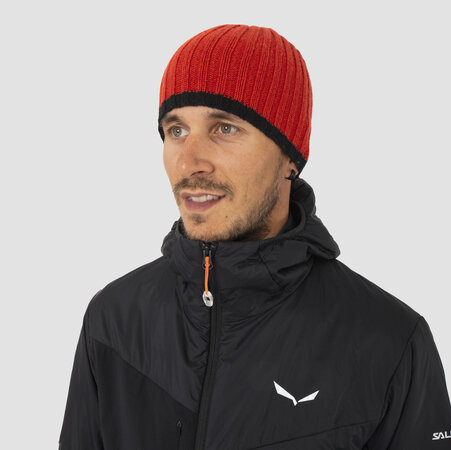 Zimná čiapka Salewa Ortles Wo Beanie Flame Zimná čiapka Salewa Ortles Wo Beanie Flame